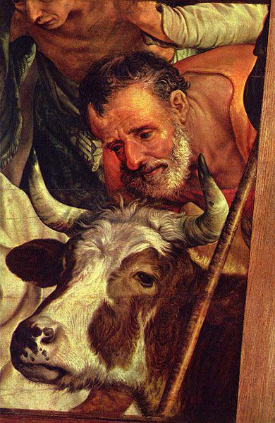 Pieter Aertsen The Adoration of the Shepherds. France oil painting art